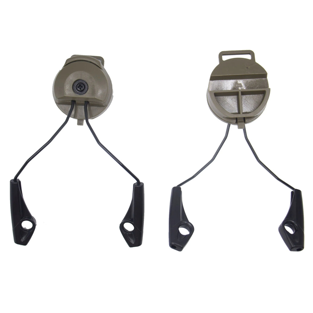 Newest  ARC OPS-CORE Helmet Rail Adapter Tactical Headset Stand for Walker's/Howard Leight Hunt Shooting Headset