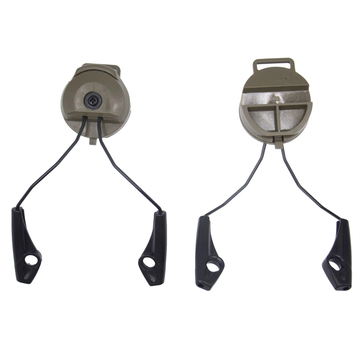 Newest  ARC OPS-CORE Helmet Rail Adapter Tactical Headset Stand for Walker's/Howard Leight Hunt Shooting Headset
