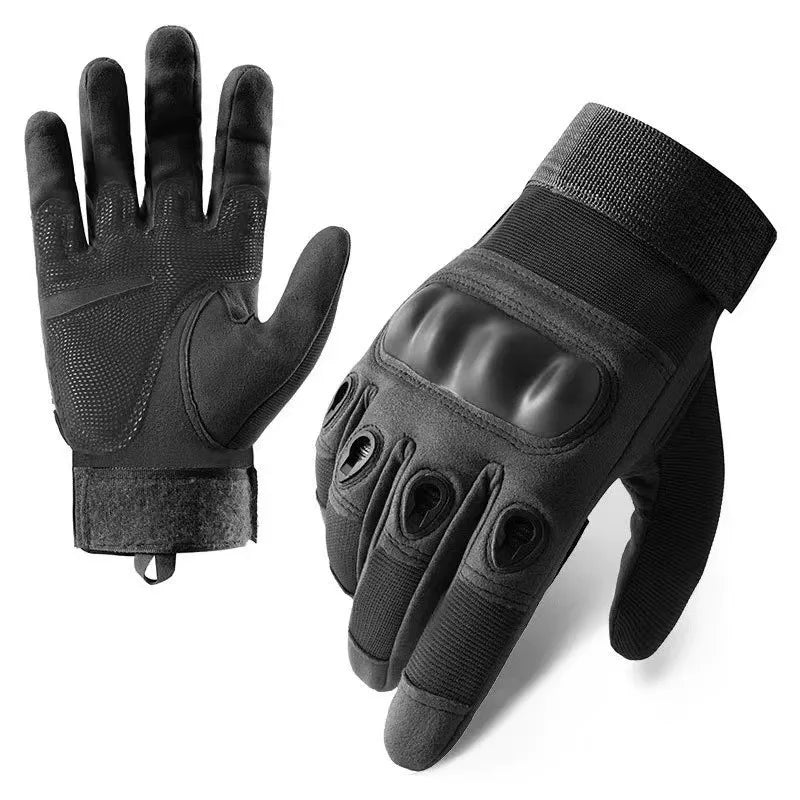 Men's Touch Screen Full Finger Gloves Cut Resistant Soft Military Gloves for Fitness Army Fans Training