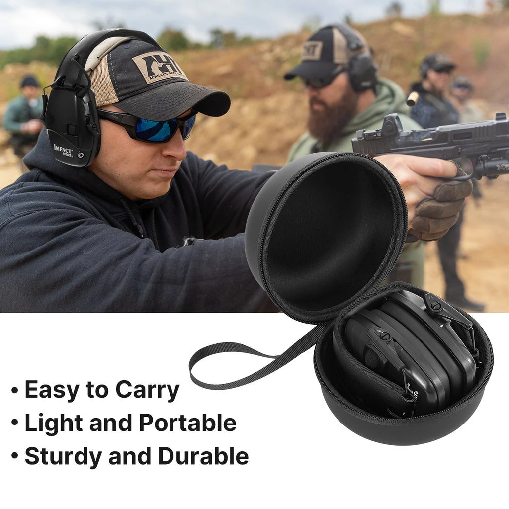 Outdoor Sports Anti-noise Impact Sound Amplification Electronic Shooting Earmuff Tactical Hunting Hearing Protective Headset