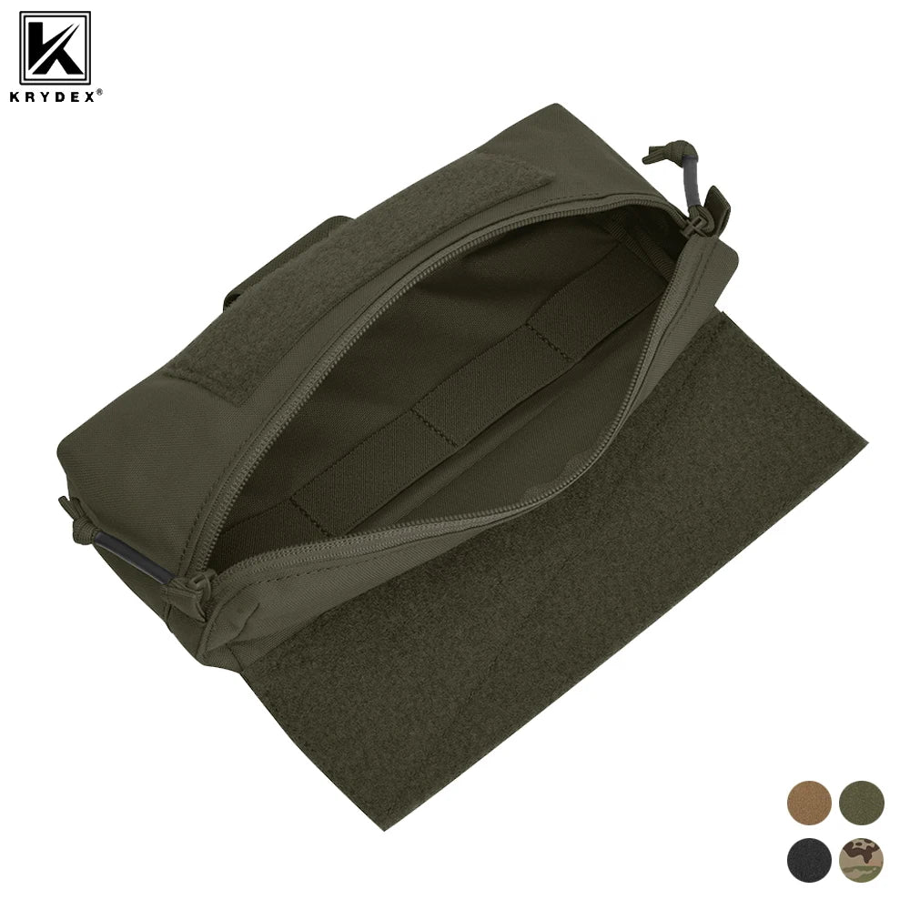 KRYDEX Tactical Mini Dangler Dump Drop Pouch Fanny Pack Tool Storage Bag for JPC CPC LBT D3CR MK3 MK4 Chest Rig Vest Accessories