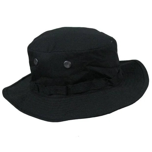 Multicam Tactical Fisherman Hats Foldable Outdoors Sniper Camouflage Fishing Cap Outdoor UV Sunscreen Panama Hunting Bucket Hat