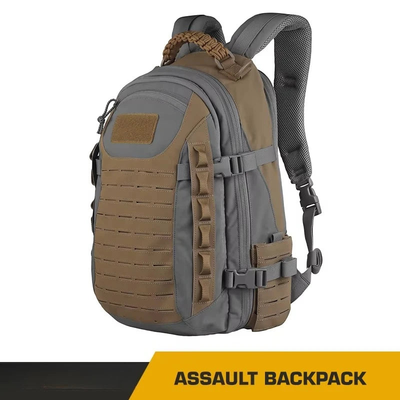 Tactical 25L Large Capacity Water Storage Pouch Assault Hunting Backpack for MOLLE System Multi-purpose Hiking Camping Travel
