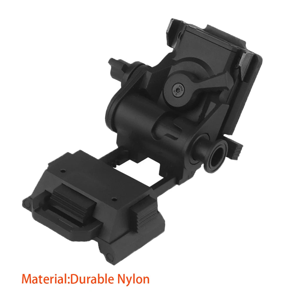 BOOIU L4G24 NVG Tactical Fast Helmet Mount Metal/Nylon Holder Bracket For PVS15/18 Goggles Night Vision Stent Helmet Accessories