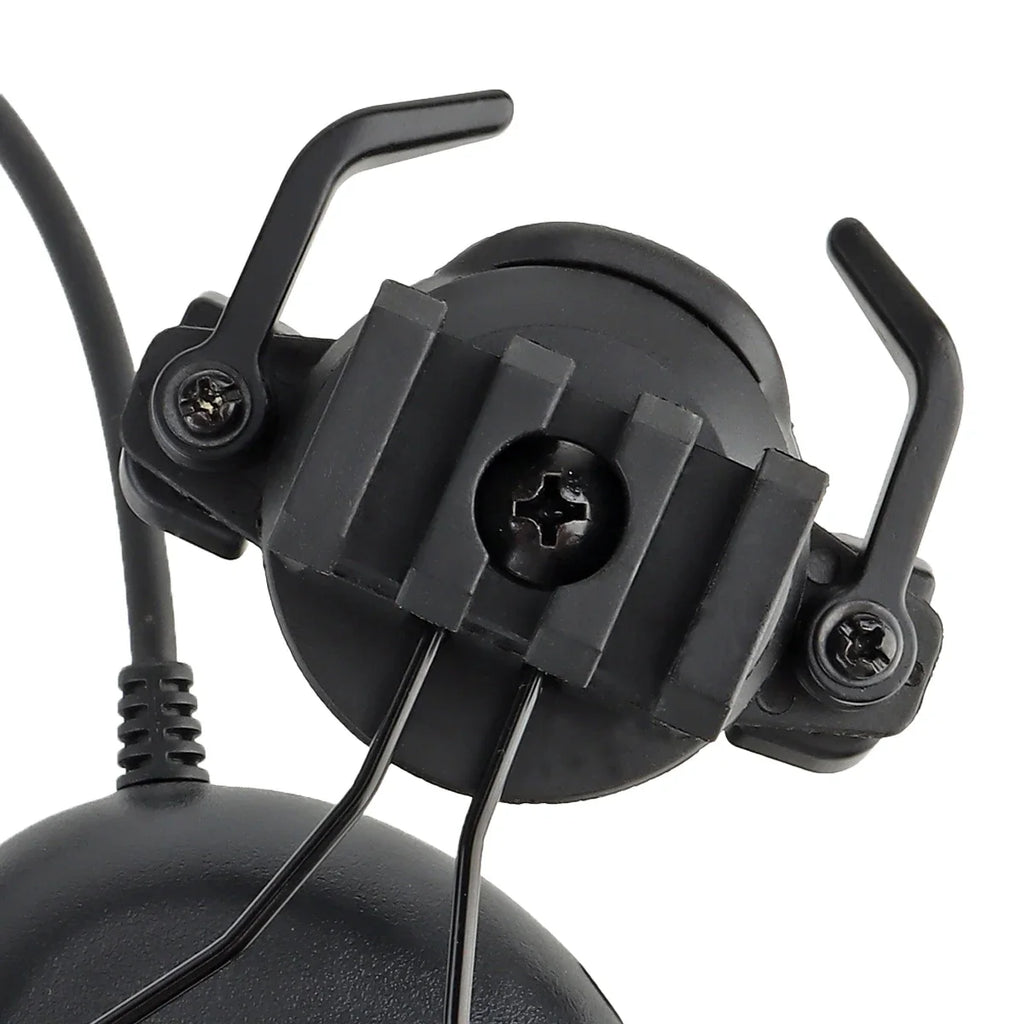 Tactical Helmet Headset Fifth Generation Foldable Noise Reduction Version Headphones Hunting PTT Adapter Helmet Accessories