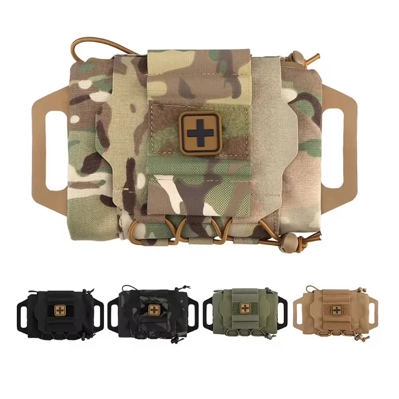 IFAK Medical Pouch MOLLE Rapid Deployment First-aid Kit Survival Outdoor Hunting Emergency Bag Camping Medical Kit