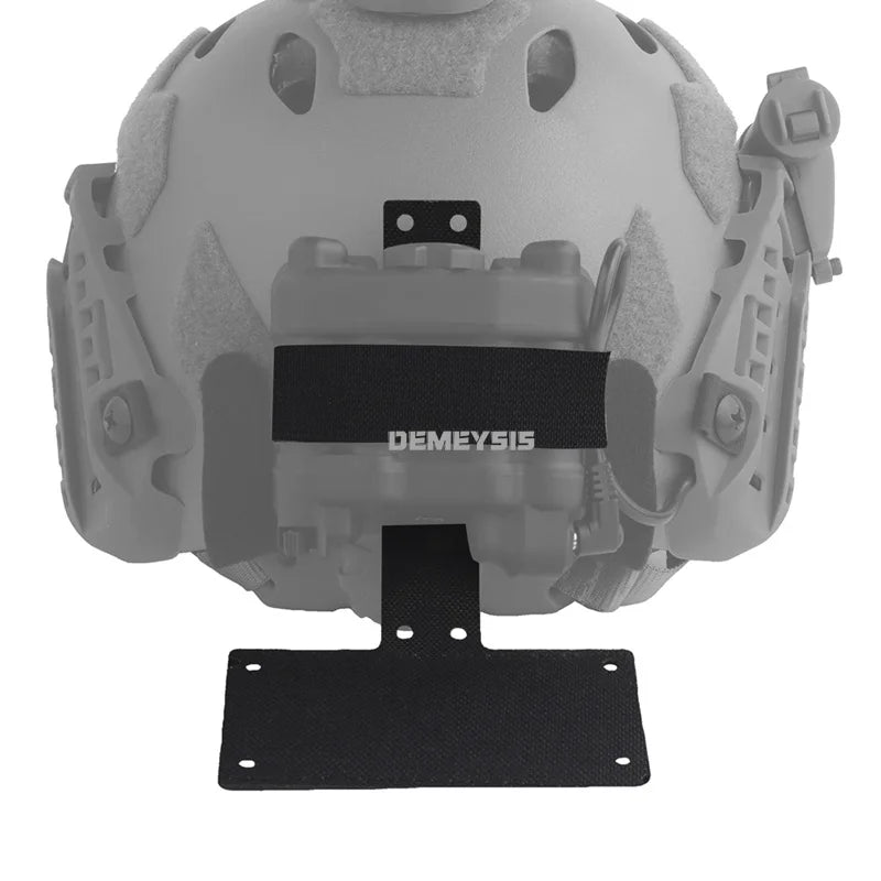 Tactical Helmet NVG Battery Box Bag NVG Counterweight Balance Bag Hook Loop for Airsoft Fast Helmet Battery Box Storage Pouch