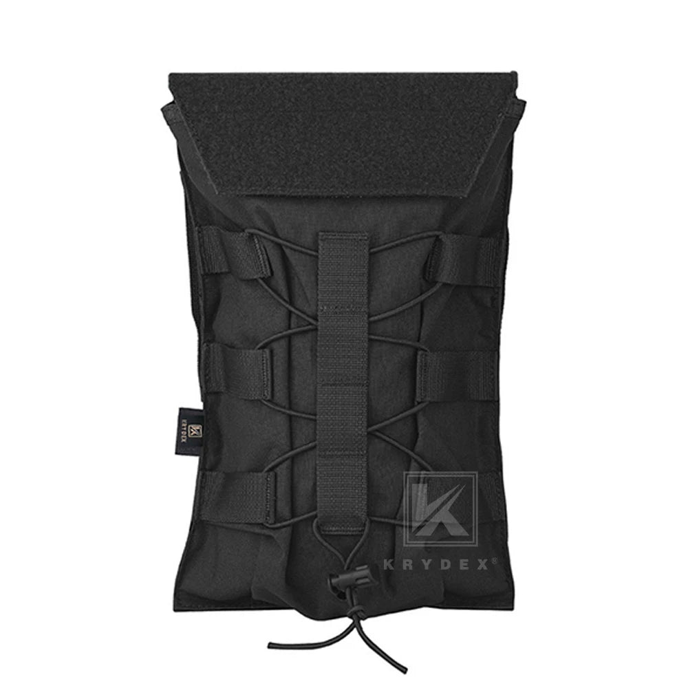 KRYDEX 500D Tactical 1.5L Hydration Carrier MOLLE Pouch Modular 50oz Water Bladder Bag Pack Hunting Outdoor Hiking Accessories