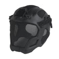 Tactical Airsoft Helmet Full Face Mask Heavy Duty Headgear for Paintball Shooting Training Motorcycle Outdoor Helmets