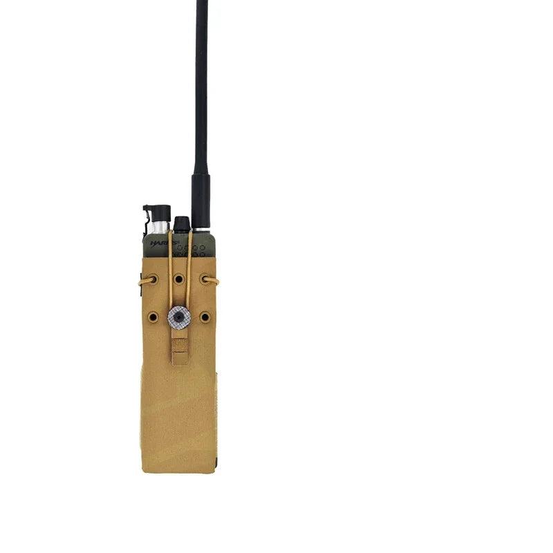 Tactical Radio Walkie Talkie Pouch FCPC V5 Vest Waist Bag Holder Pocket Portable Interphone Holster Molle Radio Pouch