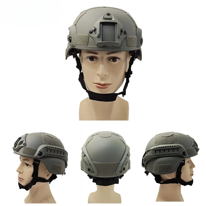 Tactical Helmet for Outdoor Sports, CS Field Game, Cycling and Airsoft, Multifunctional Protection Helmet