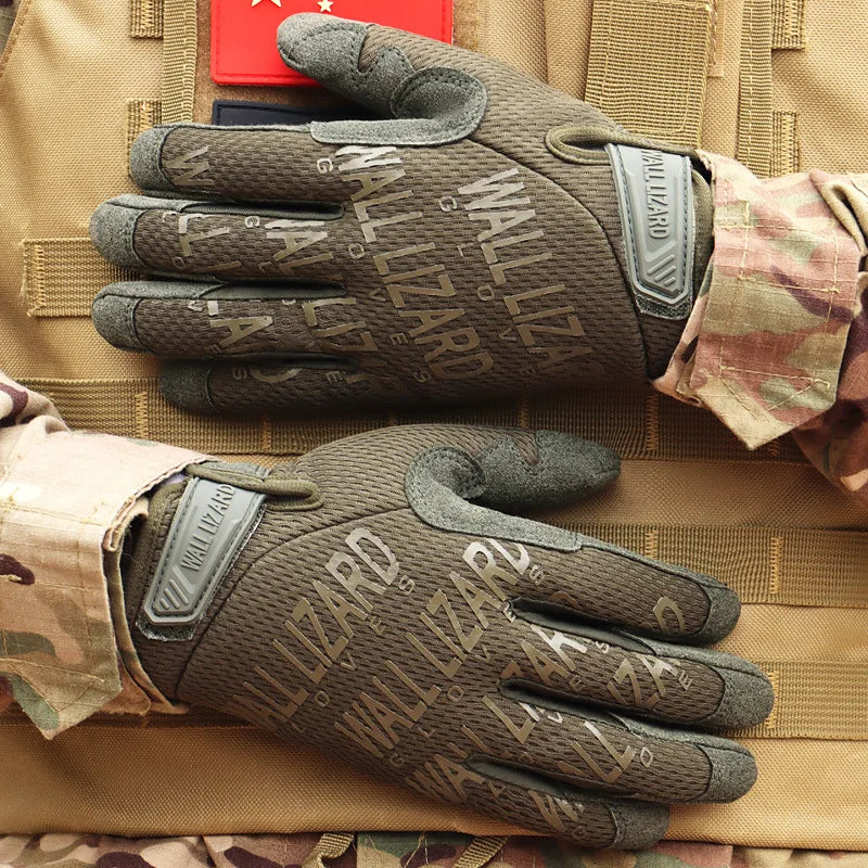 Touch Screen Tactical Gloves Camo Paintball Shooting Airsoft Combat Hunting Gloves Men Hiking Shock-proof Full Finger Gloves