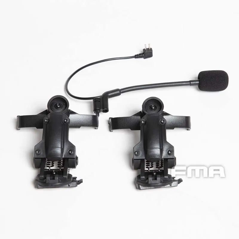 FMA Tactical Headphone Bracket FMA COMTAC Flip Back Helmet Bracket C3 to AMP Headphone Bracket
