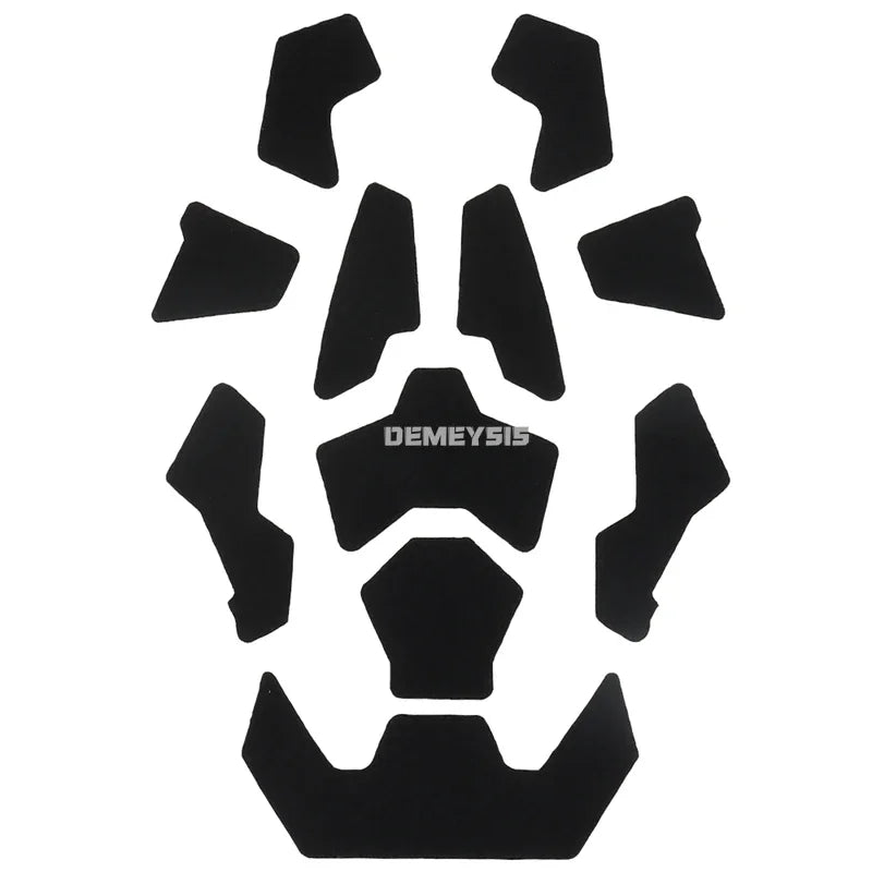 FAST Helmet Magic Sticker Hunting CS Helmet Patches Hook and Loop Sticky for FAST Helmet 11pcs Set Helmets Accessories