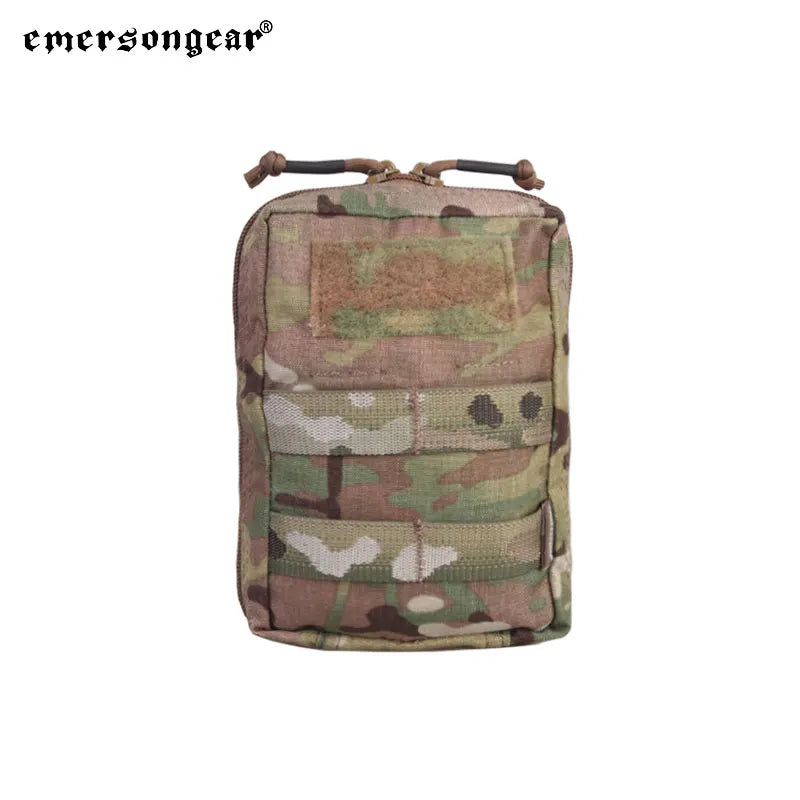 Emersongear 18x12.5x7cm Utility Pouch MOLLE Zip EDC Tool Bag Pocket Holder Airsoft Hunting Hiking Milsim Waist Panel