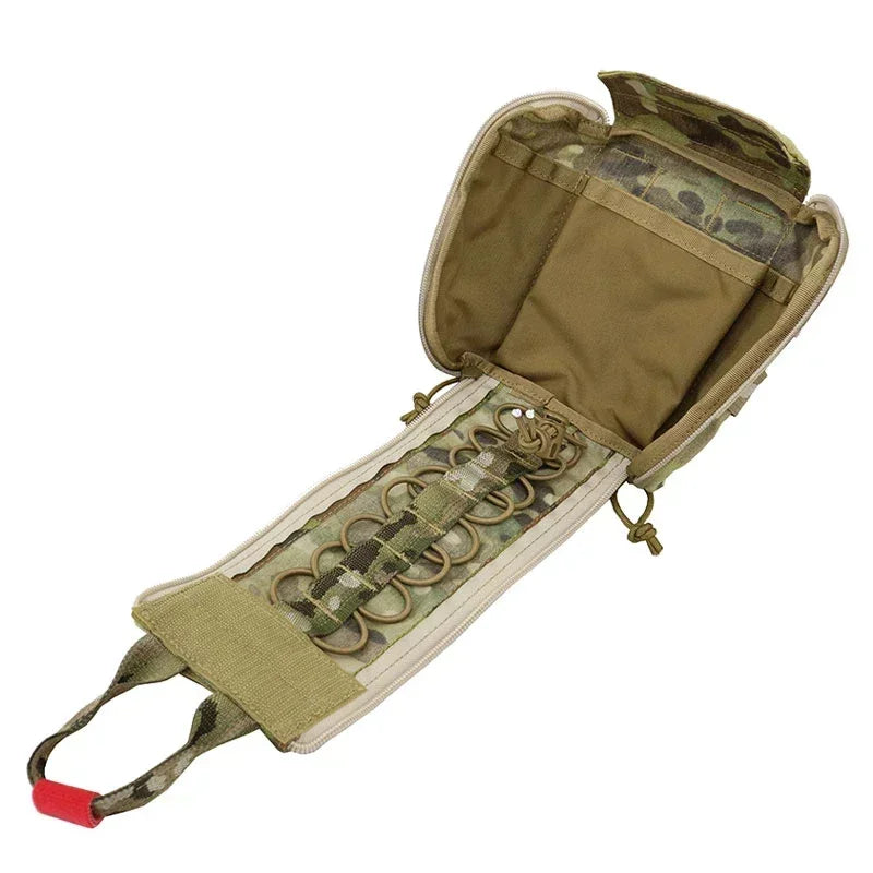 Survival Molle Medical Pouch Tactical First Aid Kit Airsoft EDC Outdoor Hunting Camping Emergency Multicam Waist Bag