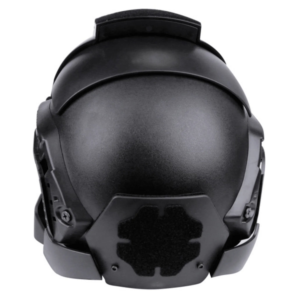 Medieval Iron Warrior Airsoft Helmet for Cosplay, Tactical Helmet Full Face with Visor Goggles For Hunting Airsoft