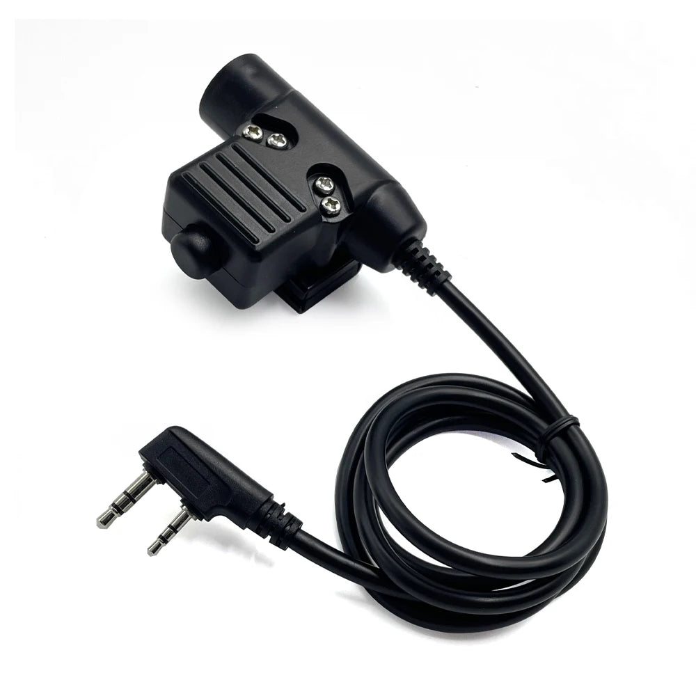 Tactical Earmuffs with Mic Electronic Hearing Protection Active Noise Cancelling and Sound Amplification with PTT