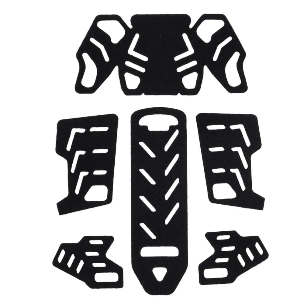 6pcs/Set Tactical WENDY Helmet Magic Sticker Helmet Patches Hook Loop Fastener Sticky Wendy Helmet Accessories