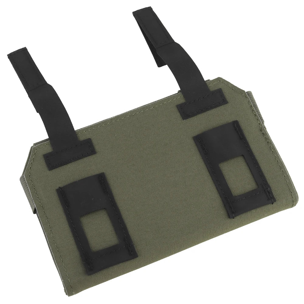 Tactical Molle Phone Pouch Plate Carrier FrontPanel Map Holder Carrier Bag Airsoft Accessorie