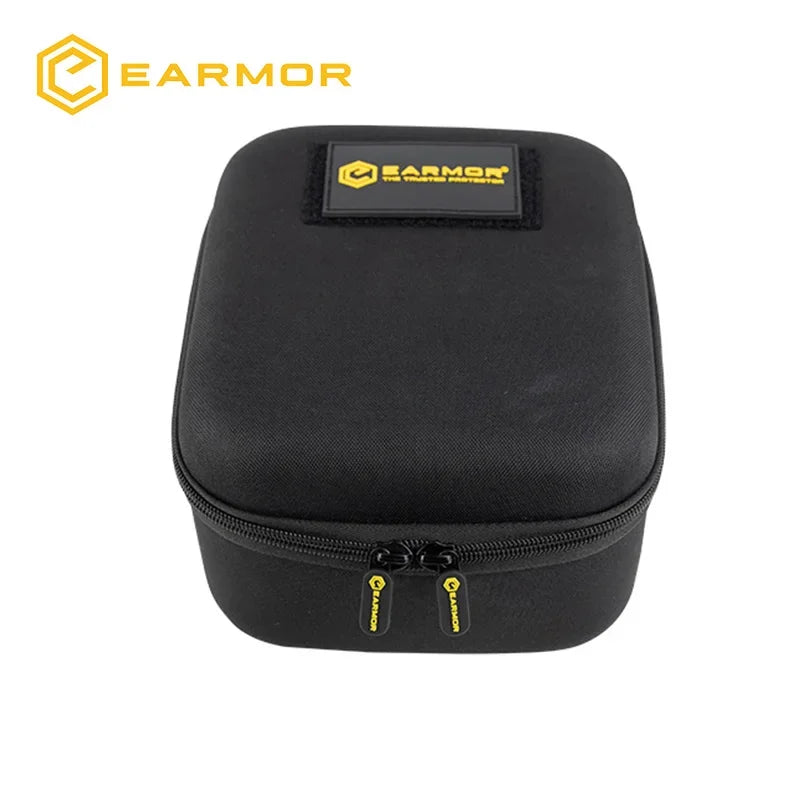Hard Storage Travel Case for Electronic Shooting Earmuffs Compatible Earmor Hearing Protection Shooter Safety Eyewear Glasses
