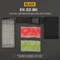 Tactical Marking Light Dispenser Belt Mounted Fluorescent Label Glow Lighting Signal Sticks Elastic Pouch Hunting Accessories