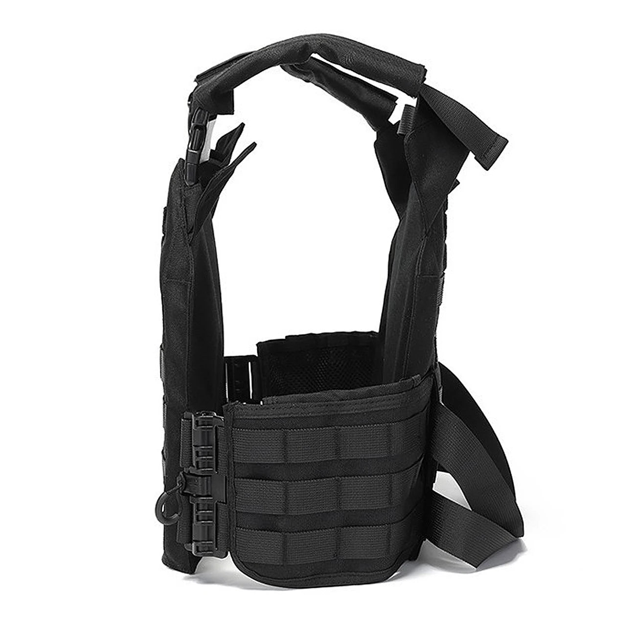 Lightweight one click quick release hunting vest MOLLE expansion system, wear-resistant fabric with handle