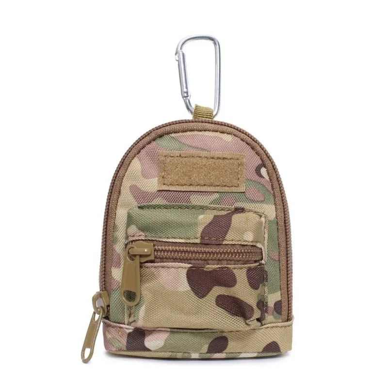 Tactical Wallet EDC Molle Pouch Portable Key Case Outdoor Sports Coin Purse Hunting Bag Zipper Pack Multifunctional Bag