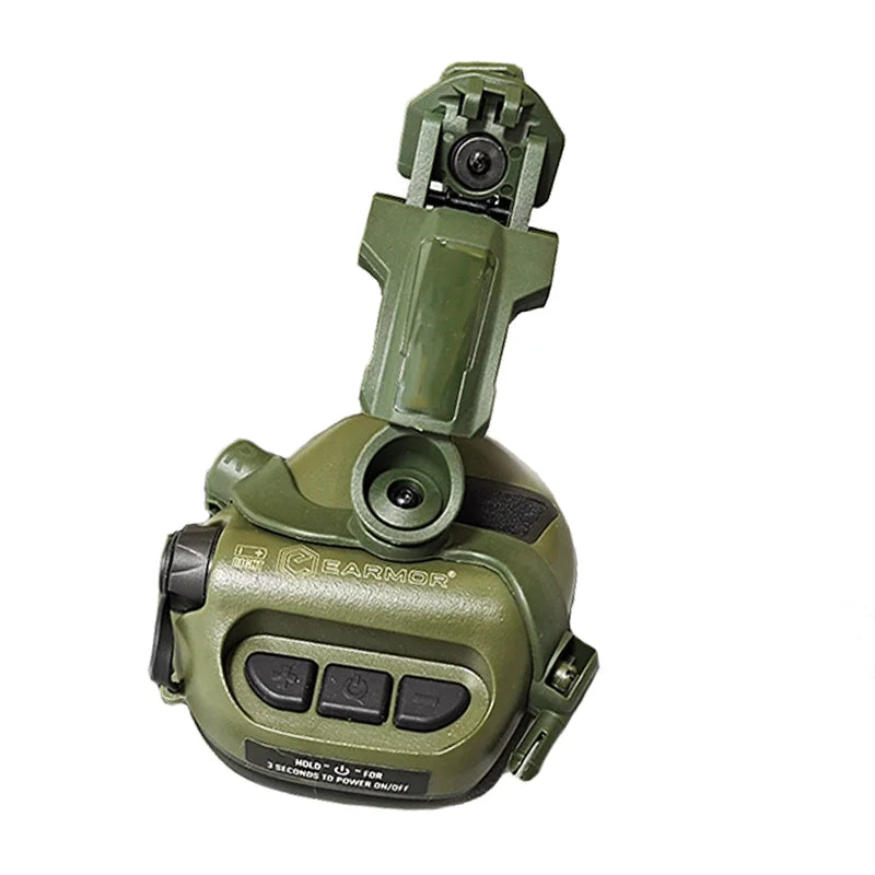 Tactical headset holder ARC helmet headset adapter/helmet rail mounting base, compatible with M32 headsets