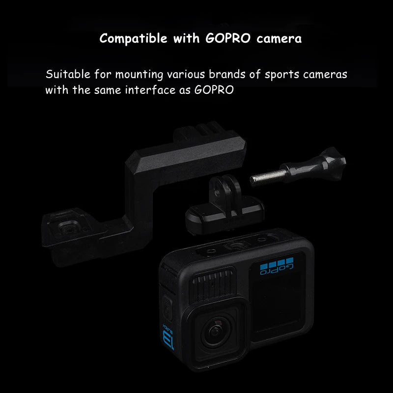 Sports Camera Adapter Bracket Tactical Helmet Mounted Hunting Airsoft Helmets GO PRO Cameras Mount Accessories