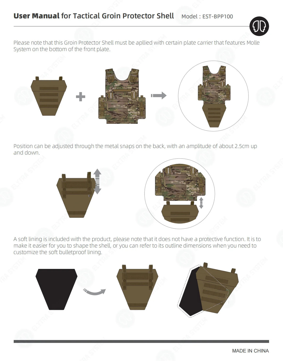 Tactical Pleated Airsoft Vest Crotch Groin Protection Hunting Gear Accessory Airsoft Men Molle Body Armor Bag Equipment