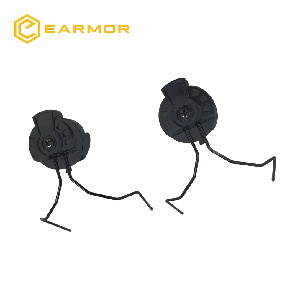 Universal ARC Fast Helmet Adapters - Tactical Headset Brackets Compatibility with Earmor M31 M32 Series and Most Over Headset