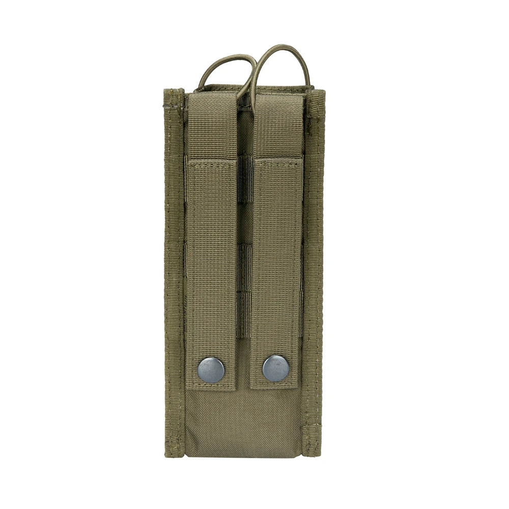 Tactical Molle Radio Walkie Talkie Pouch for PRC148/152 Waist Bag Holder Pocket Portable Interphone Holster Carry Bag