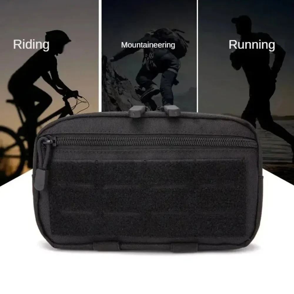 Tactical Molle EDC Waist Pouch Phone Holder First Aid Kit Emergency EMT Utility Tool Pack Hunting Camping Hiking Survival Gear