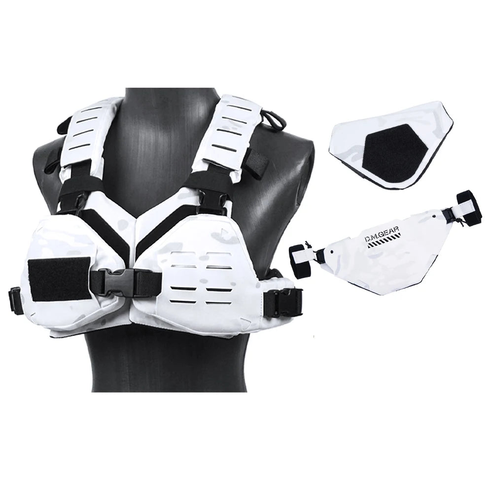 DMGear Tactical Bikini Set Armor Vest Neck Gaurd Crotch Protection Molle Lady Sexy Hunting Gear Equipment Lightweight