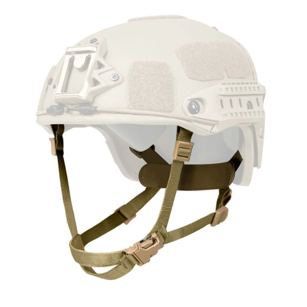 Tactical Helmet Retention System H-Nape Chin Strap For MICH /ACH AF PASGT/M88 Helmet Accessories