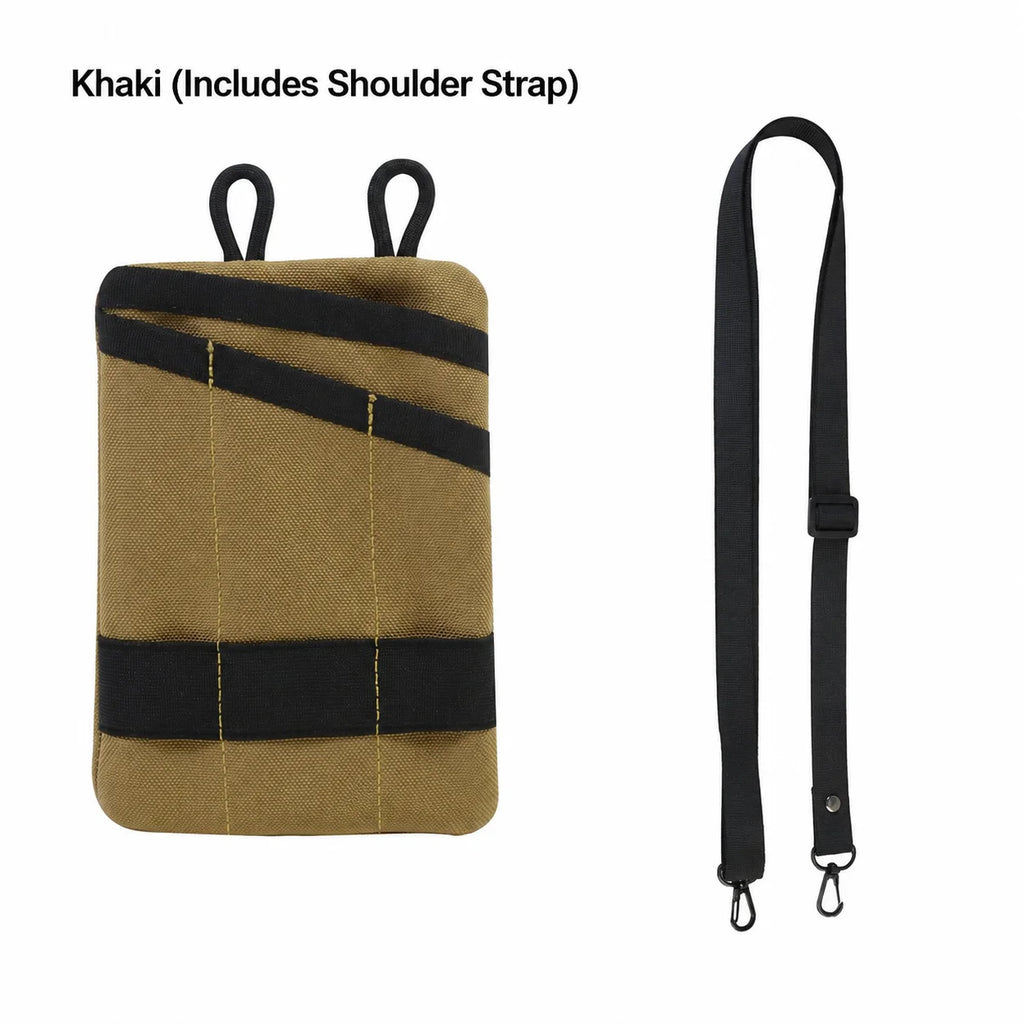 Multifunctional EDC Organizer Pouch Portable Tool Bag Tactical Knife Case Waist Pack Foldable Credit Card Wallet
