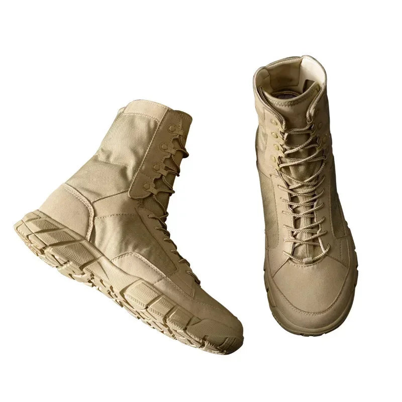 Military Ultra Light Men Desert Tactical Hunting Boots Mens Work Safety Shoes Outdoor Zapatos Hiking Boots Motorcycle Sneakers