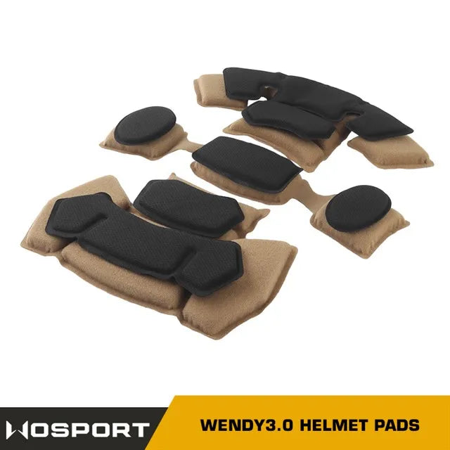 Skeleton Style Tactical  Helmet Magic Sticker 3.0 Helmet Pads Patches Hook Loop Fastener Sticky  Helmet Accessories