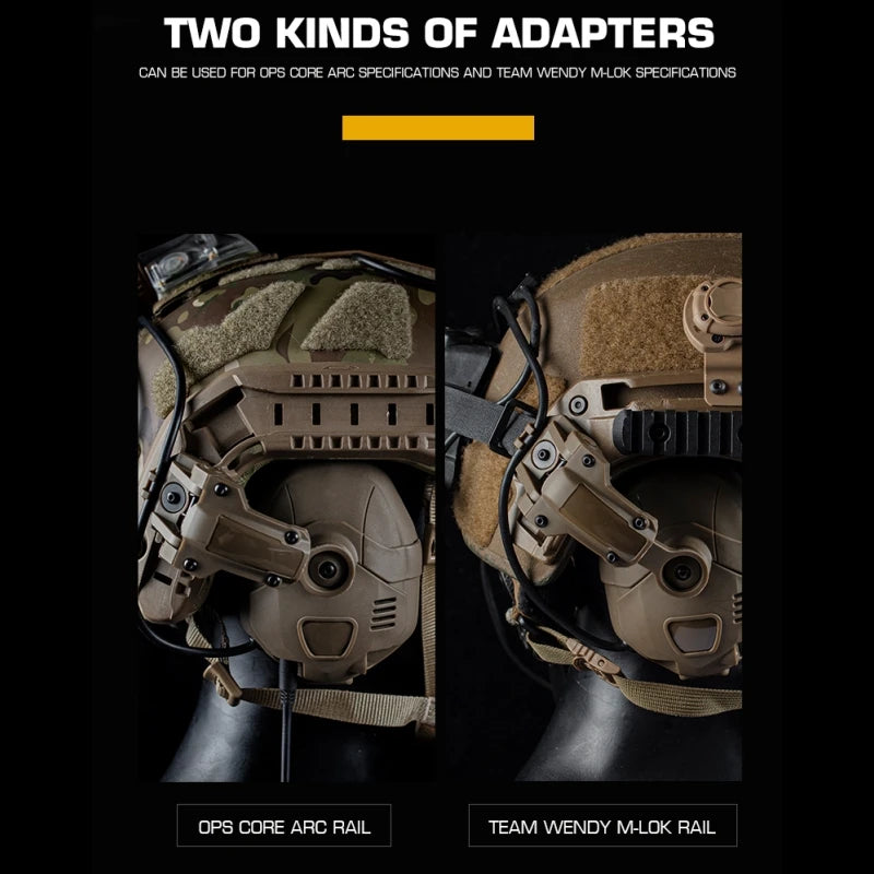 Tactical Hunting Noise Reduction Bluetooth Electronic Anti-noise Shooting Headset Protection Earmuffs Wireless BT Headphones