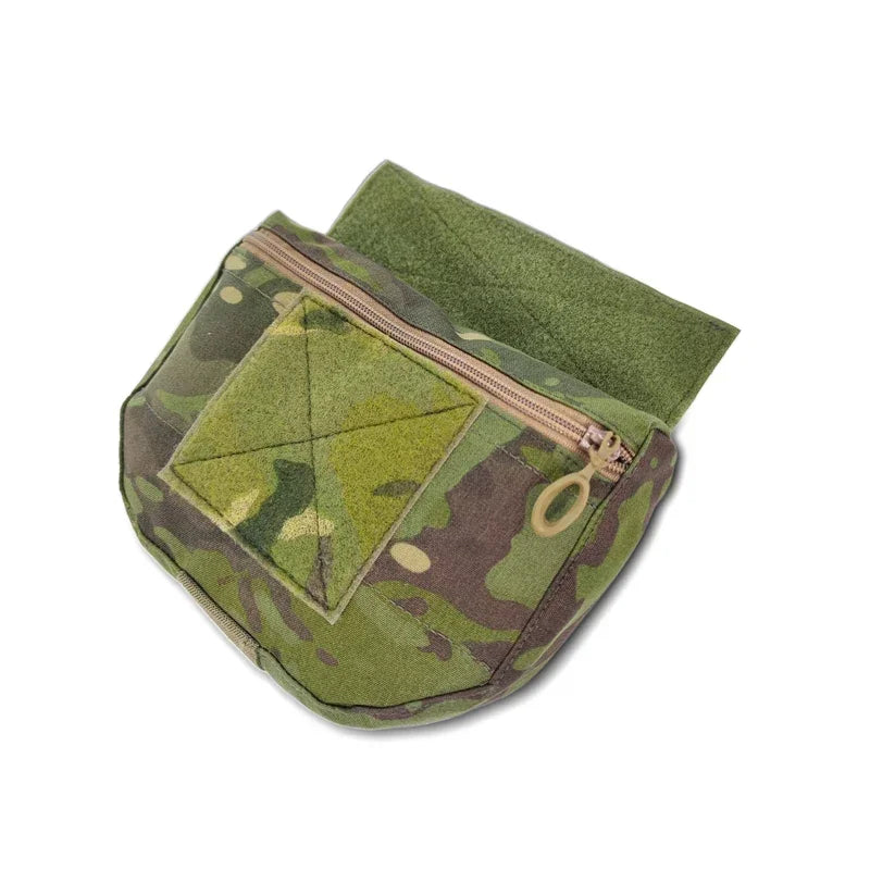 Tactical Drop Dangler Hanging Pouch Multicam EDC JPC CPC FCPC Airsoft Chest Rig Abdominal Pouch Vest Expansion Storage Bag