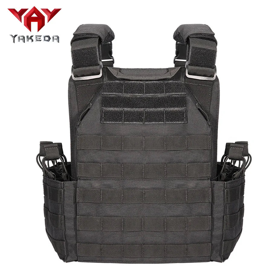 YAKEDA quick dismantling tactical training vest outdoor CS protective equipment combat vest camouflage suit