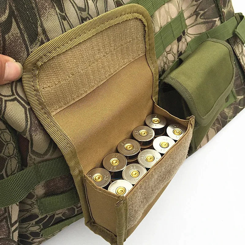 10-hole outdoor sports multifunctional 12g storage bag MOLLE system accessory bag Multifunctional accessory waist bag