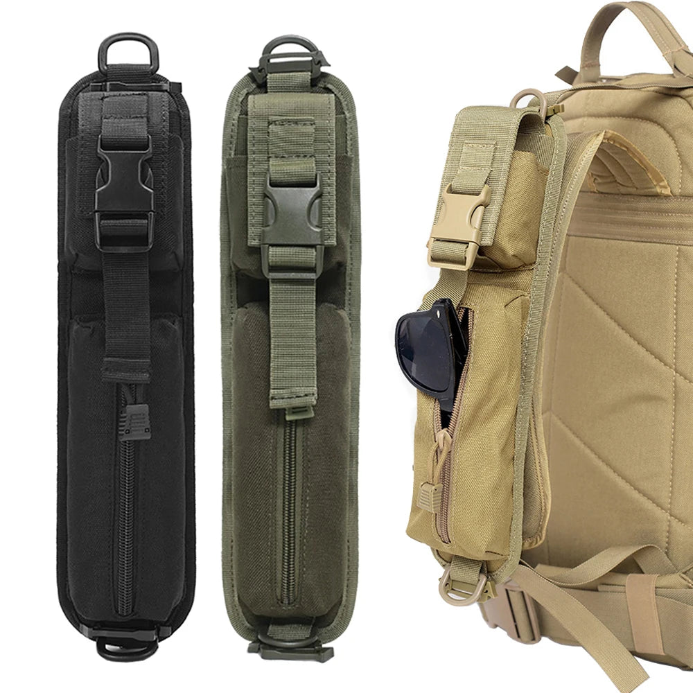 Tactical Shoulder Strap Sundries Bags for Backpack Accessory Pack Key Flashlight Pouch Molle Outdoor Camping EDC Kits Tools Bag