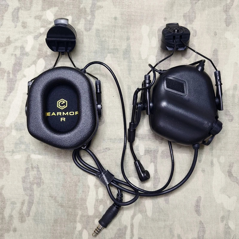 Tactical Headset M31M32 MOD4 Noise Canceling Earmuffs Anti-Noisy Shooting Earphone NRR 22dB