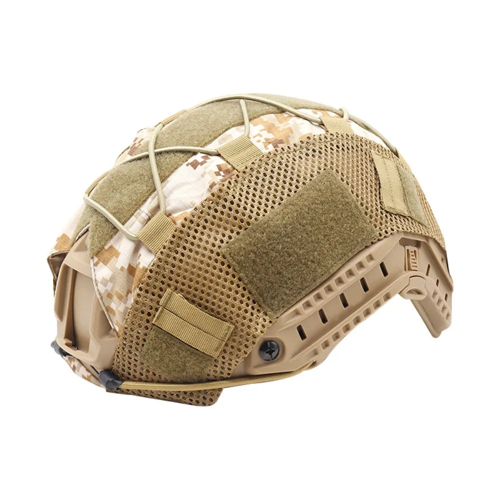 Outdoor Tactical Helmet Cover Cloth Camo Headwear Fast Helmets Airsoft Paintball Military Helmet camouflage Sports Safety Helmet