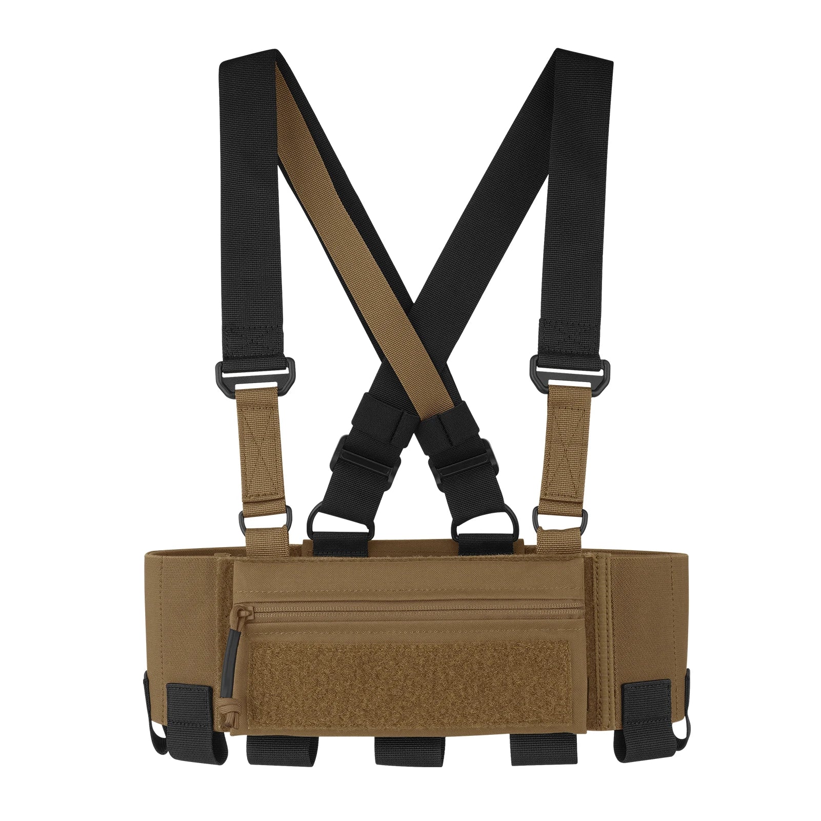 KRYDEX Tactical Ready Chest Rig Concealed Rig Elastic Cummerbund X Harness + Sticky GP Candy Pouch 5.56 Triple Magazine Pouch