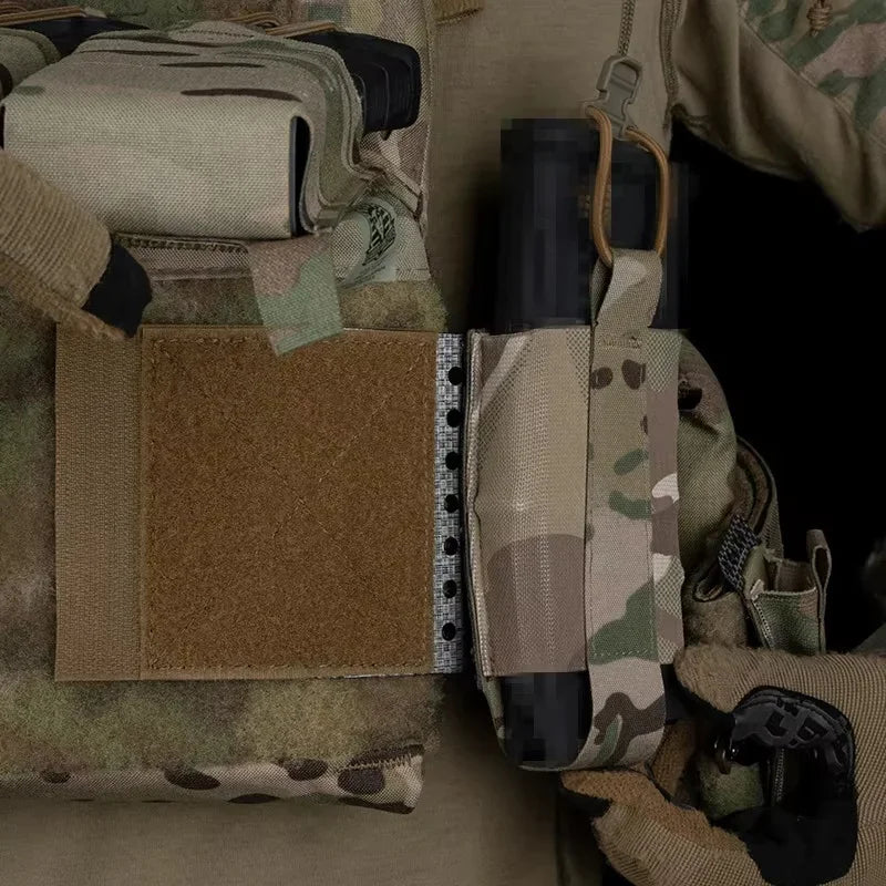 Outdoor Hunting vest chest hanging MOLLE TEGRIS board side panel Hook & Loop expansion side panel  hunting accessories