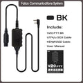 FCS-TACTICAL V20 PTT Single Communication Channels for AMP Headset and PRC148 152 Radios