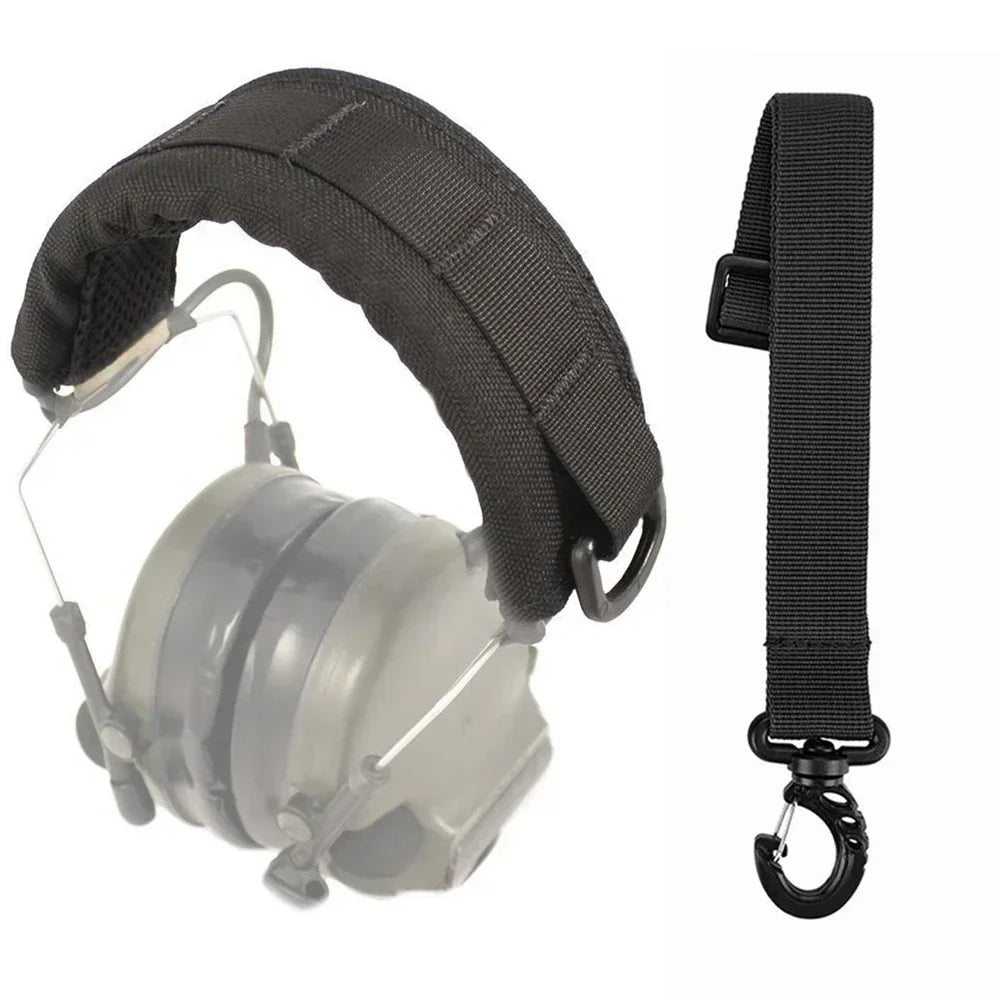Tactical Headset Cover Advanced Modular Headphone Headband Protection Cover Pad Cushion Wrap Sordin Ear Protection